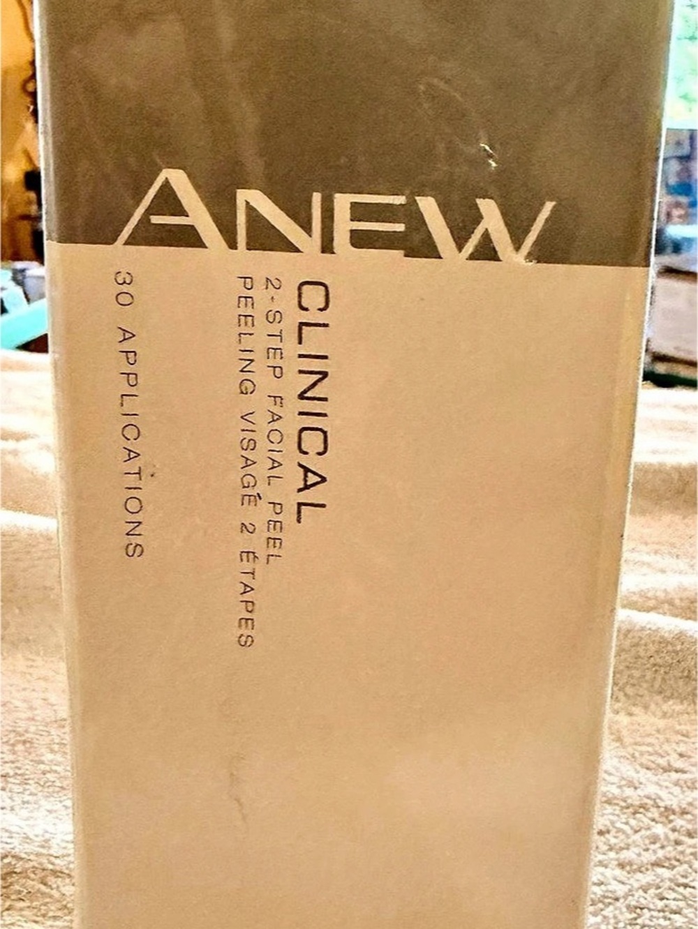 Avon Anew Clinical 2-Step Facial Peel Glycolic Acid New In Packaging